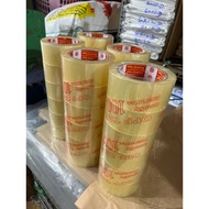 100 YARDS ADHESIVE TAPE (CLEAR, CLEAR)_100YARDS, 200 YARDS 1.2KG/1 TREE 6 ROLLS