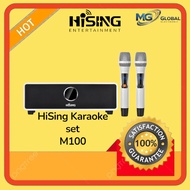 HISING ALL IN ONE KARAOKE SYSTEM WITH 2 WIRELESS MIC/ BLUETOOH/ WIFI CONNECT MODEL: M100