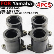 Motorcycle Carburettor Interface Adapter Intake Manifold For Yamaha FZR600 fzr 600 Genesis 1989-1999