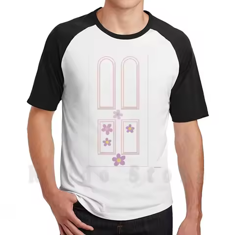 Monster's Inc Boo's Door Design T Shirt Print For Men Cotton New Cool Tee Pixar Monsters Inc Monster