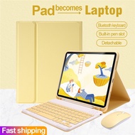 Tecno Megapad 11 Book Cover Leather Flip Case Keyboard Wireless Mouse Bluetooth Leather Casing Cover