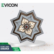 Aesthetic Ceiling Lamp Fitting Size 45 cm x 45 cm