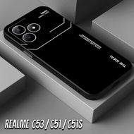 HP KASA CASE - case For REALME C53/C51/C51S Latest TIGER Fashion - Glass Softcase - Glossy New 2026 