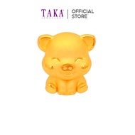 FB8 TAKA Jewellery 999 Pure Gold Zodiac Charm