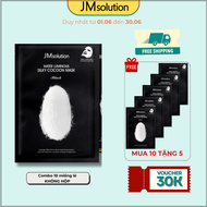 Mặt Nạ Cấp Ẩm Và Đàn Hồi Da JMsolution Water Luminous Silky Cocoon Mask Black