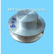 POLI Pully B1 x 3 inch Solid Aluminum Pulli Pulley Polli Pulley B1 3" B1x3" B1x3 B 1x3 1x3" Aluminum