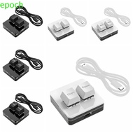 EPOCH Custom Mini 2 Key Keypad, Acrylic Red Switch Copy Paste Keypad, Hot Swap Mini Mechanical Key K