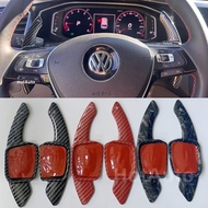 VW Carbon Fiber Steering Paddle Shift for Volkswagen Golf MK7 TSI MK8 Passat B8 Arteon Tiguan 2019-2