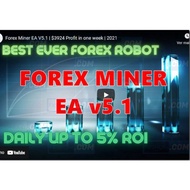 New Forex Robot 2021 Forex Miner EA V5.1 Latest