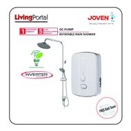 JOVEN i90P RS Water Heater Inverter Pump with Rain Shower (Silver)