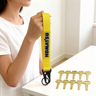 Komatsu 787 PC-7 Key WITH KEYCHAIN Excavator Komaisu Key, Ignition Start Key, Copper Key