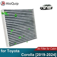 CF12157 Car Air Filter Element Suit for Toyota Corolla 2019-2024 87139-0E040 87139-0R030 87139-26010