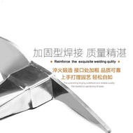 Stainless steel small hoe gardening flower hoe agricultural weeding rake outdoor flower gardening al