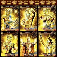 T1奥特曼卡片CP烫金卡满星签名闪卡透明卡 满星黄金卡50张