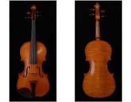 [首席提琴] 工作室 嚴選 獨特 小提琴 4/4 專業提琴漆 製作 搭配larsen琴弦 法國aubert琴橋 特價優惠只要58000元
