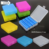 IMIHAN1 Battery , Plastic Anti-slip 18650 Battery Box,  Coloful 4 AA AA Battery Box 18350 Battery Ho