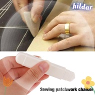 HILDAR 2PCS Tailor's Chalk, Plastic Cover Erasable Sewing Patchwork Chalk, DIY Tool Pen Shaped Needl