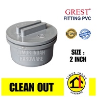 GREST - CLEAN OUT 2" 2" Pipe Control Cover/