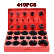 419PCS Getah O-Ring Rubber Washer Set 32 Sizes Sealing Ring Assorted O Ring Kit