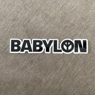 BABYLON LOGO STICKER