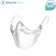 HealthGuru Acrylic Nose Mouth Shield Face Shield Mouth Cover (Anti-Fog)