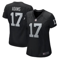 2023 High quality new style NFL Las Vegas Raiders Game Uniform Women's No. 17 Adams Football Jersey