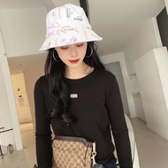 Chanel777 Black White Color Matching Classic CC Barrel Hat