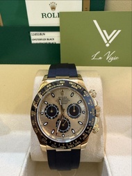 2017年勞力士 Rolex 116518 116518LN 116518YML 黃金面三黑圈膠帶地通拿