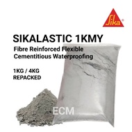 SIKALASTIC 1KMY (4KG /1KG REPACKED) SIMEN FIBER WATERPROOF FLEXIBLE UNTUK SWIMMING POOL ,WATERTANK