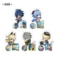 Sunsyea Genshin Impact Official Merch miHoYo Original Q Version Theme Series Badge Acrylic Ornament 