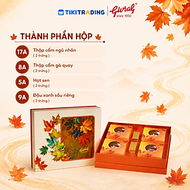 [HSD: 08.10.2026] - [Hộp 4 Bánh 250gr] Bánh Trung Thu Givral Tâm Giao 2