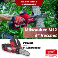 MILWAUKEE M12 Chainsaw Mini Chainsaw M12 FHS Pruning Saw Cordless Chainsaw Gergaji Batteri