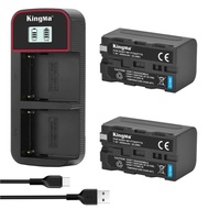 [KingMa] NP-F750 / NP-F770 Replacement Battery / Set / LCD Dual Charger for Sony Cameras using F750 