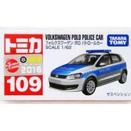 TOMICA 109 NO.109 VOLKSWAGEN POLO POLICE CAR 警車 警察車