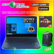 LAPTOP GAMING Lenovo IdeaPad Gaming 3 15ARH05 82EY00BNMJ 15.6'' FHD 120Hz Laptop Blue ( R5 4600H, 8GB, 512GB SSD, GTX1650 4GB, W10)