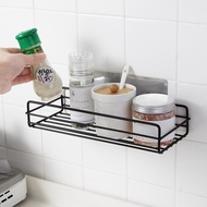 SHIYUE Metal Bathroom Shelf Shower Wall Mount Shampoo Storage Holder With Suction Cup No Drilling Kitchen Corner Organizer Rack Tools