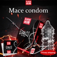 C  Dotted Condom With Spike And Bolitas For Men Time Delay Lasting Condoms (10pcs/box)