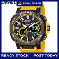 [Official Warranty] SMAEL 8047 Sport Watch 50M Waterproof Original Sports Men Women Watch Jam Tangan