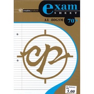 CP Exam Sheet A4Size 80GSM 70's