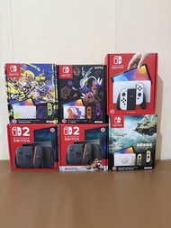 原廠 任天堂 switch 2 遊戲機/OLED  朱紫特別版/OLED斯普拉遁 3特別版/OLED薩爾達傳說特別版
