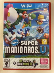 Wii U 新超級瑪利歐兄弟U + 新超級路易吉U (美版二合一) 遊戲光碟 New Super Mario Bros. U + New Super Luigi U (US/NTSC-U 2 in 1