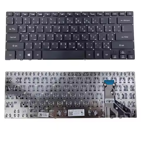 For Acer Swift 7 SF713-51 SF713-51-M51W SF714-51 Arabic AR Laptop Keyboard