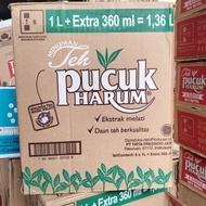 teh pucuk harum 1 liter - 1karton=6btl