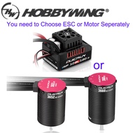 HobbyWing QuicRun WP 10BL120 G2 120A Waterproof Sensorless Brushless ESC Speed Controller 3652 3660 