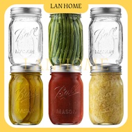 Mason Jar with Lid Sealed Glass Jars Mason Bottle Glass Jar Container Kitchen Food Storage Jar