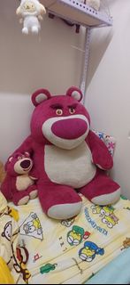 迪士尼 Lotso 草莓熊公仔