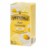 Twinings Pure Camomile Tea ทไวนิงส์ เพียว คาโมมายล์ ชาคาเฟอีนต่ำ 1กรัม x 25ซอง