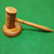 Court Hammer Auction Hammer Wooden Hammer + Stand Type B Mbah Yanto_ Maestro