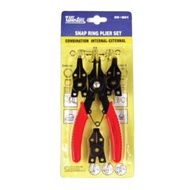 yo888rich WINTON คีมหนีบ-ถ่างแหวน 4IN1 Snap Ring Plier Set