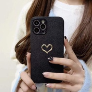 เคสโทรศัพท์ประดับหัวใจ ใช้ได้กับ iPhone 11,IPhone 13,IPhone 14 Pro Max